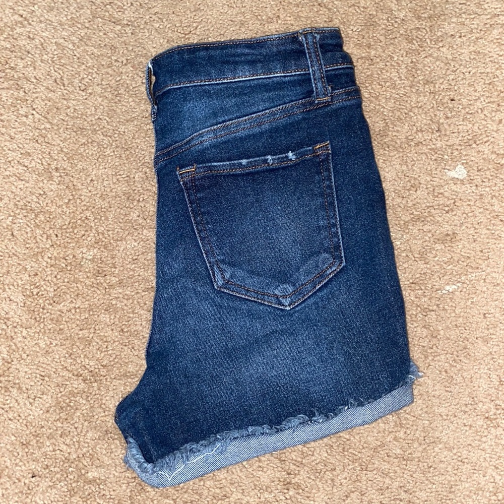 high rise jean shorts size 3